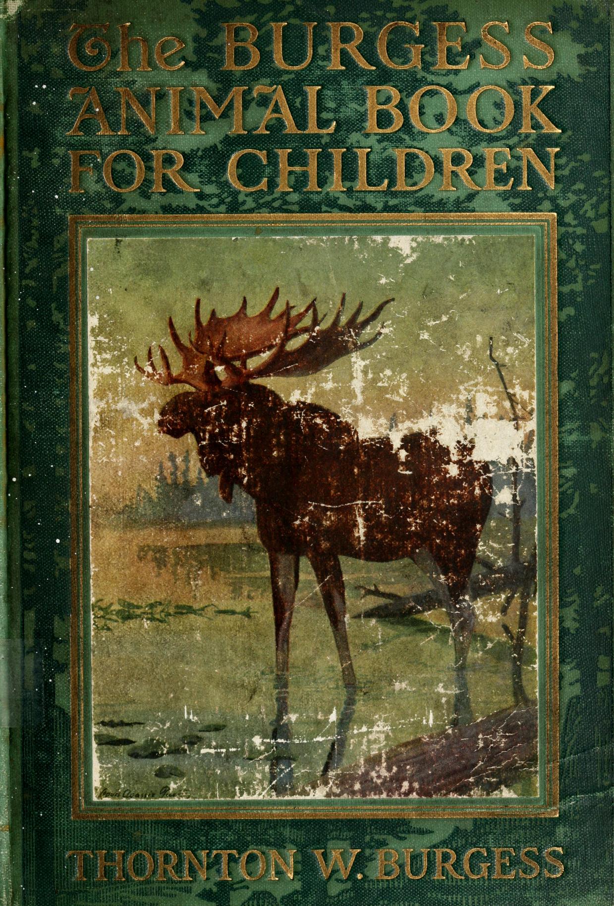 The Burgess Animal Book for Children cover