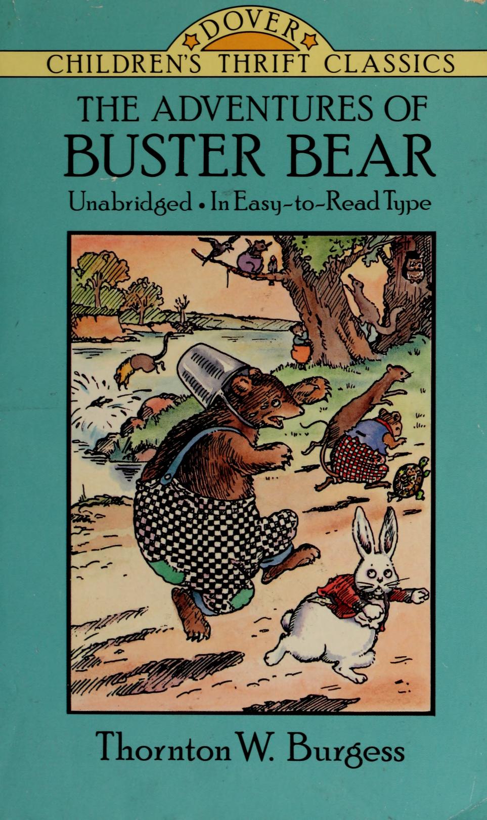 The Adventures of Buster Bear cover