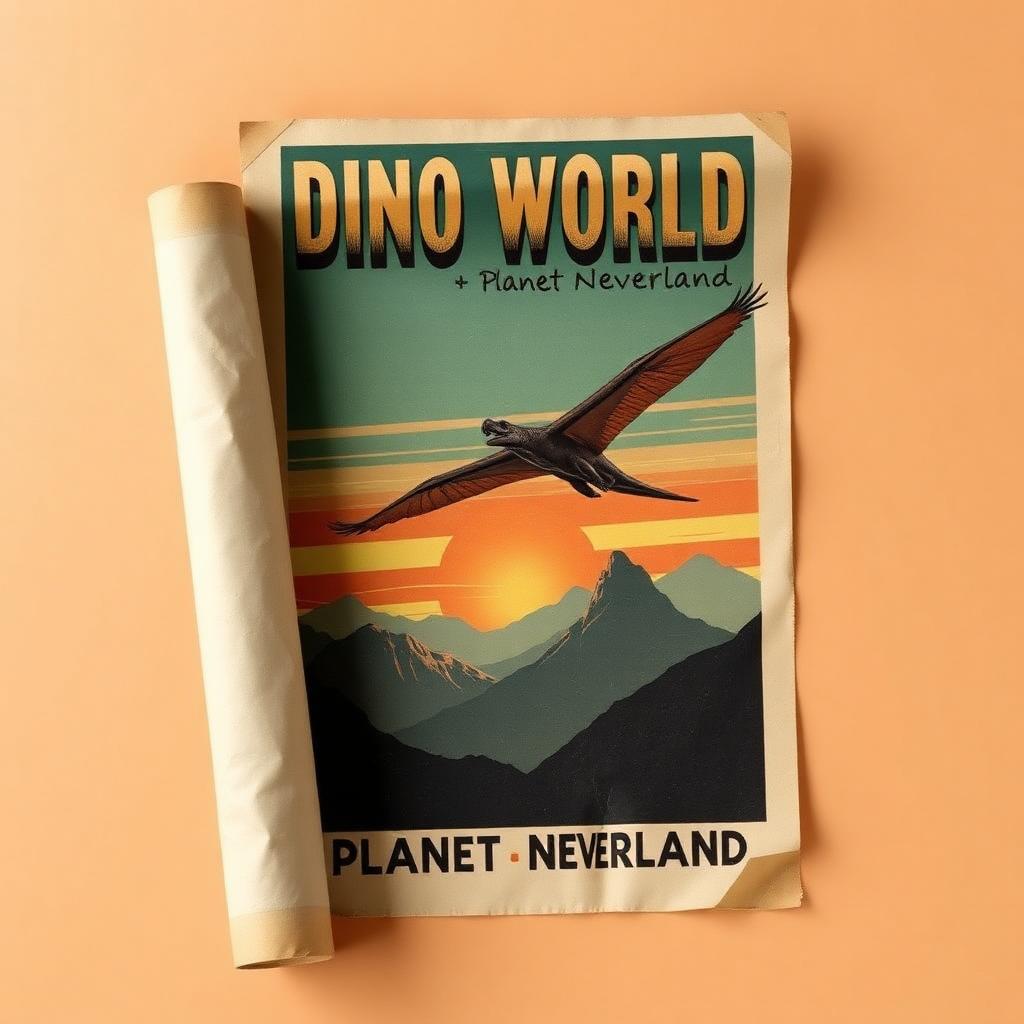Pteranodon Sky Poster