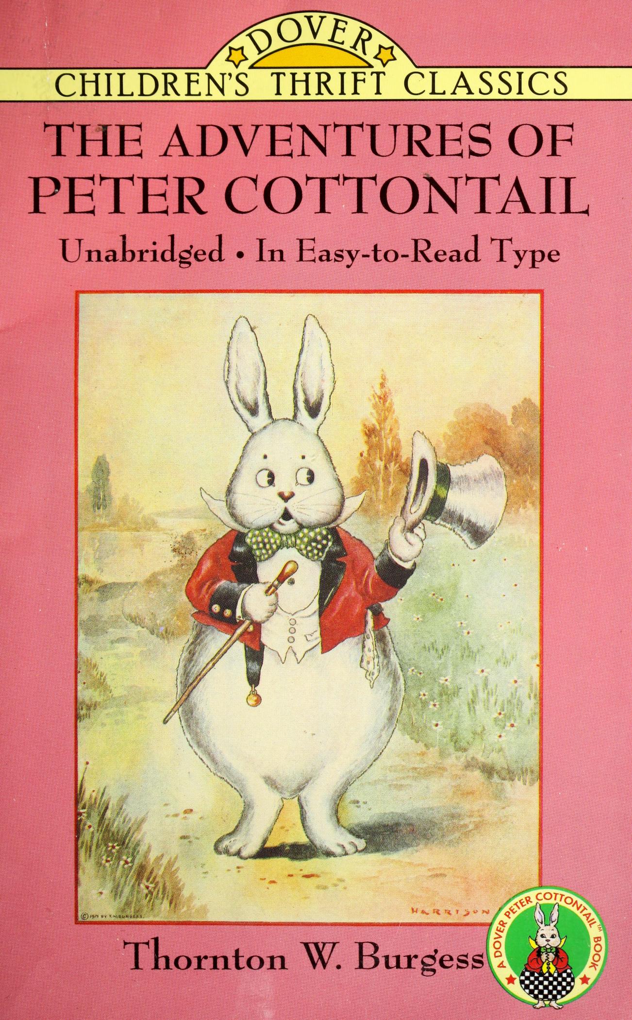 The Adventures of Peter Cottontail cover