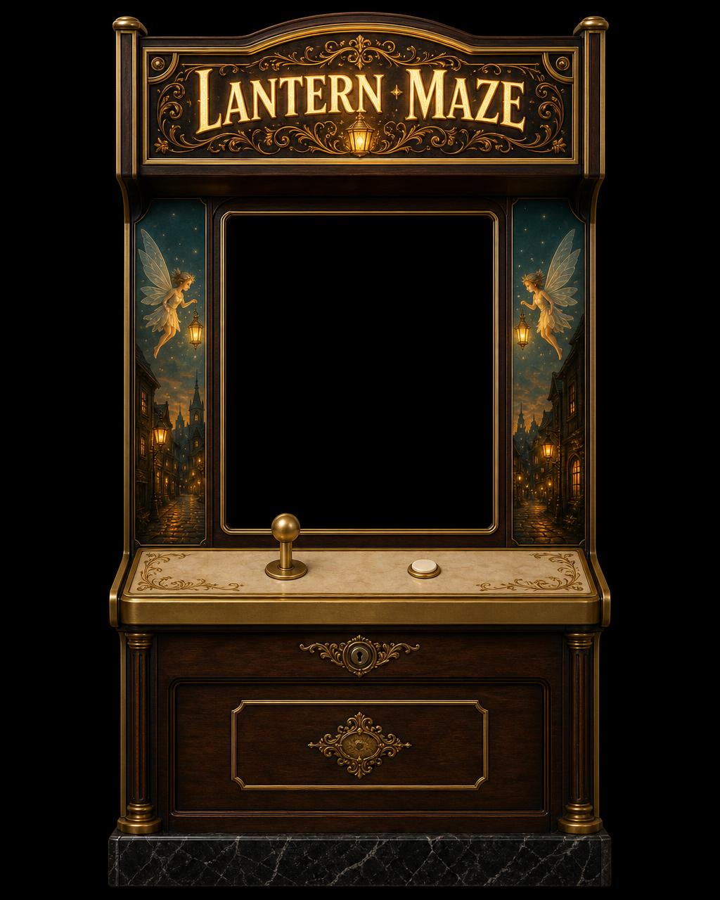 Tinker Bell's Lantern Maze arcade cabinet