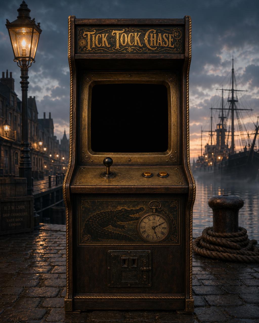 Tick Tock Chase arcade cabinet