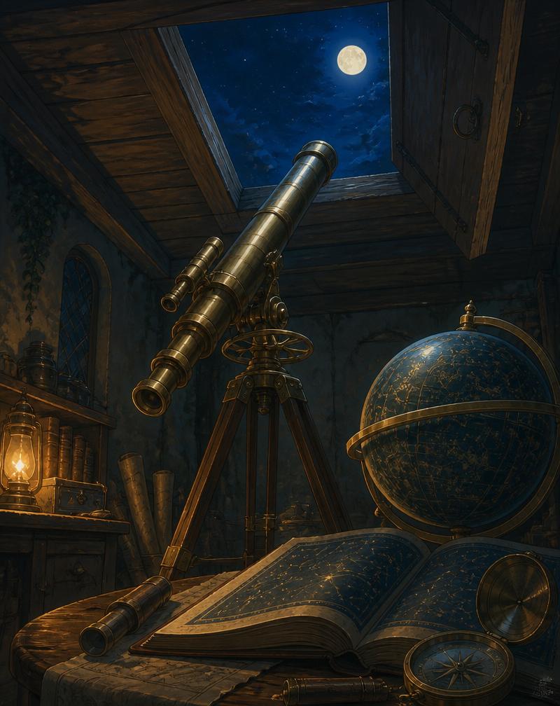 Illustration for Star-Reading & Sky-Craft