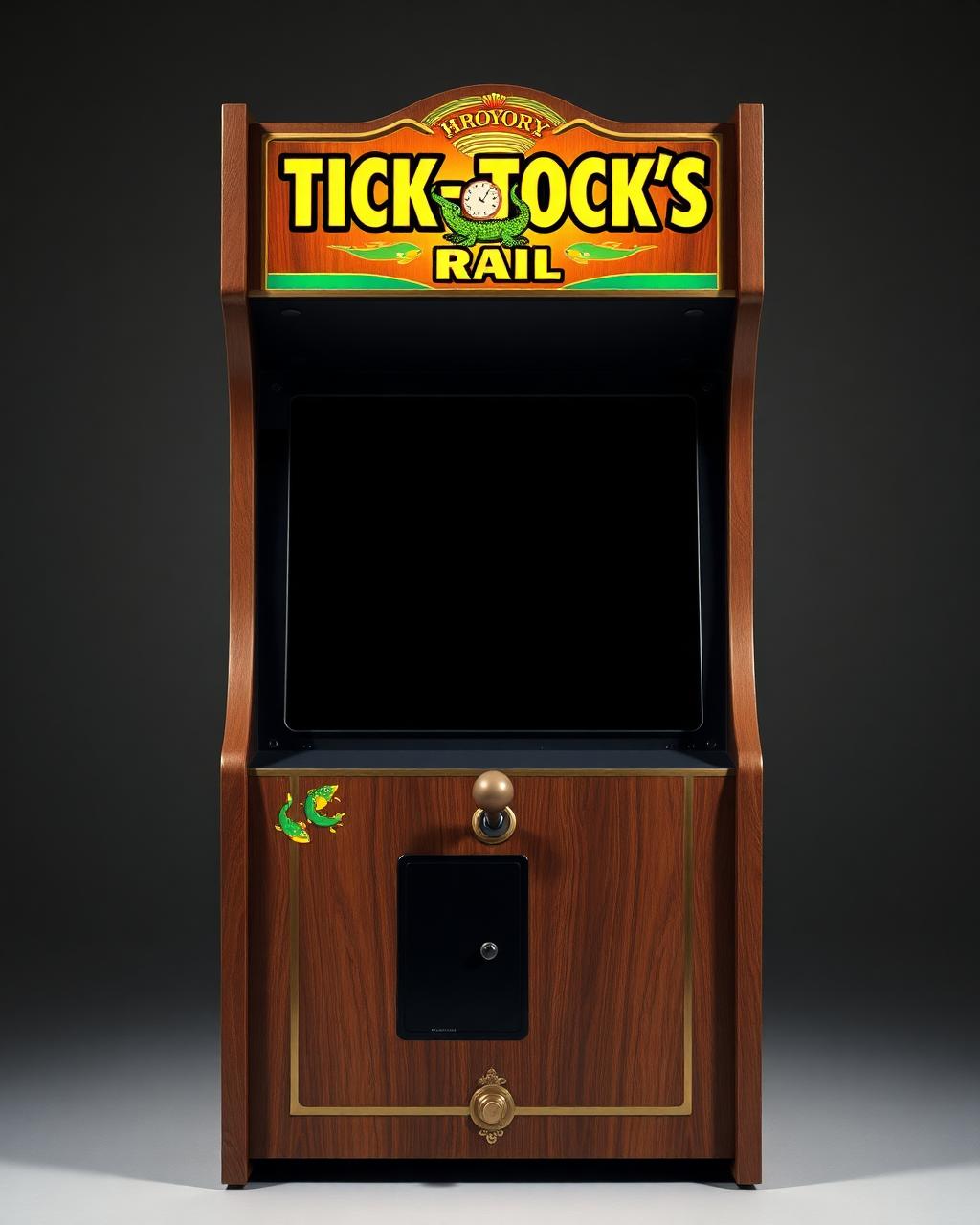 Tick-Tock's Trail arcade cabinet
