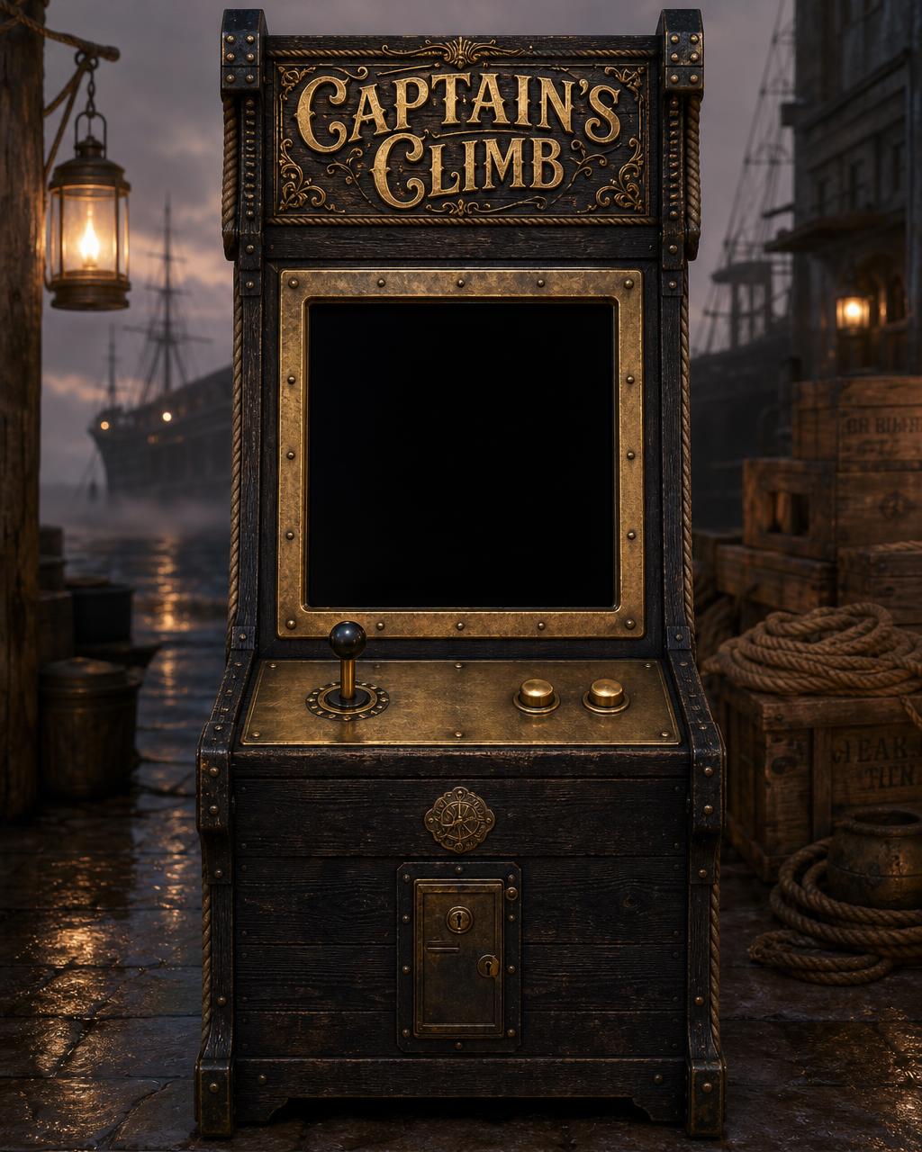 Captain's Climb arcade cabinet