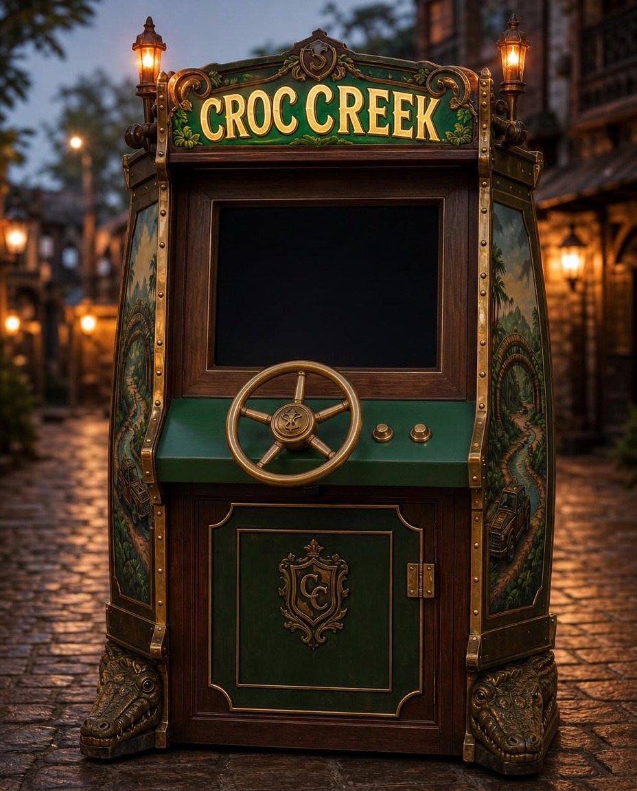 Croc Creek arcade cabinet