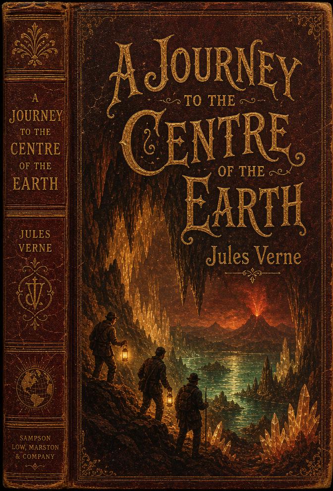 A Journey to the Centre of the Earth cover
