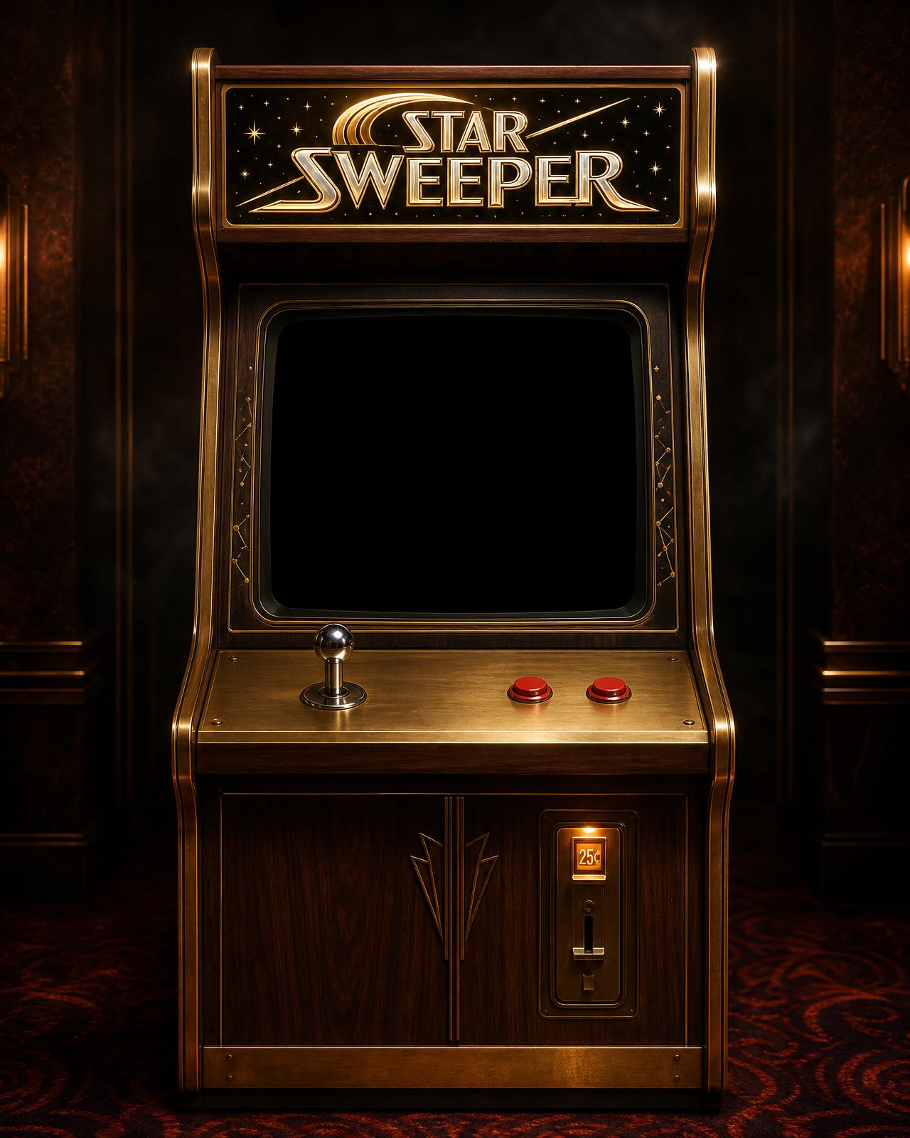 Star Sweeper arcade cabinet