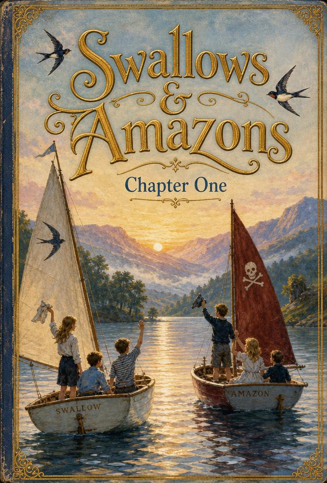 Swallows & Amazons · Ch. I cover