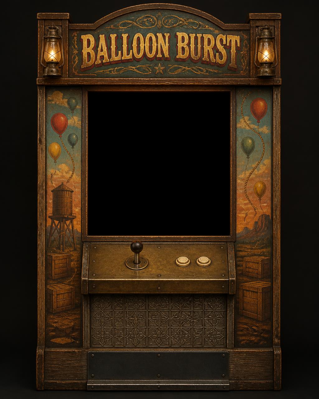 Balloon Burst arcade cabinet