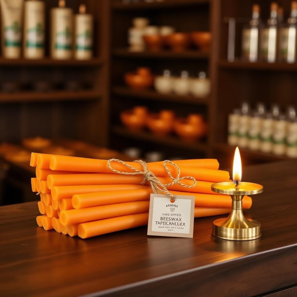 Beeswax Tapers (12)