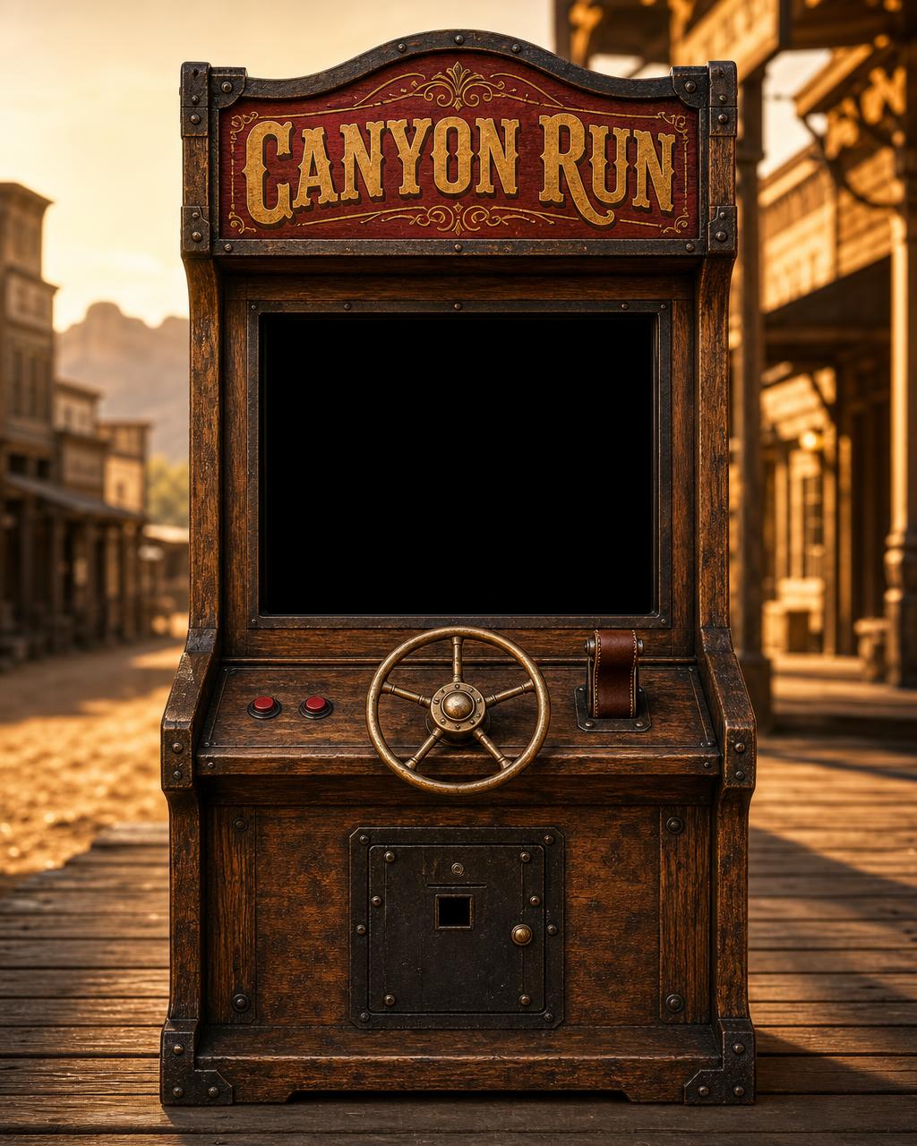 Canyon Run arcade cabinet