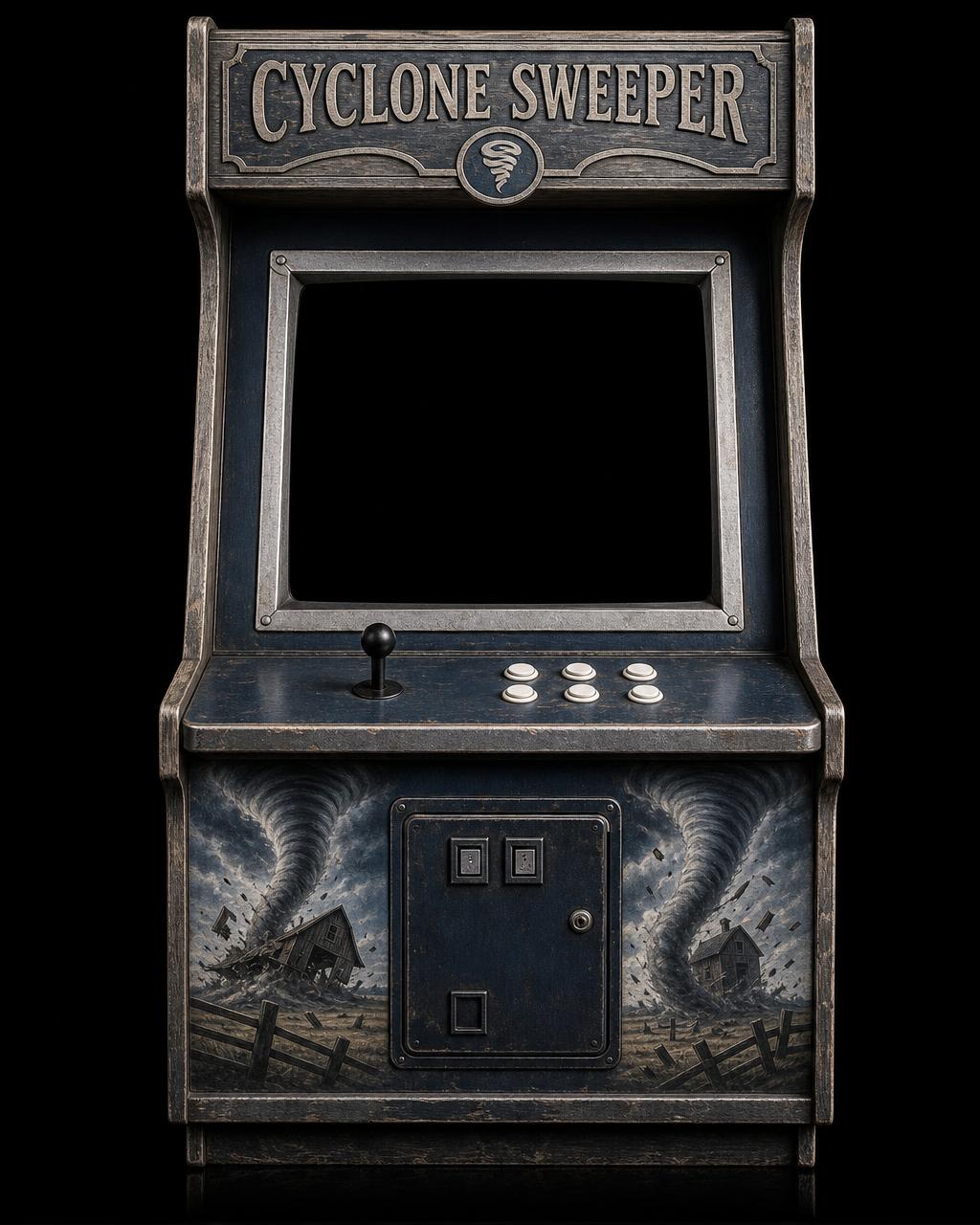 Cyclone Sweeper arcade cabinet