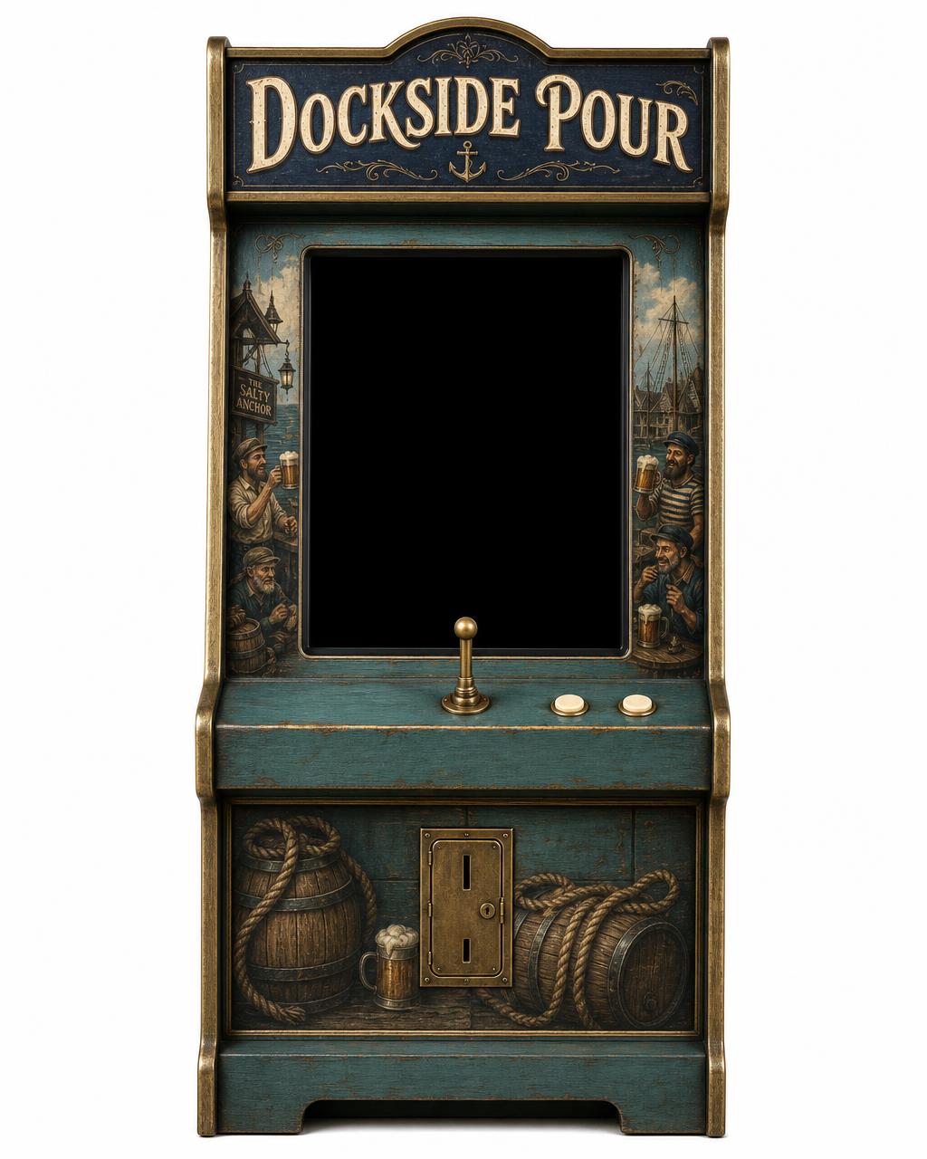 Dockside Pour arcade cabinet