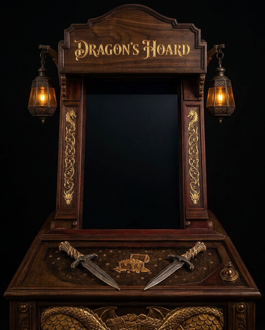Dragon's Hoard arcade cabinet