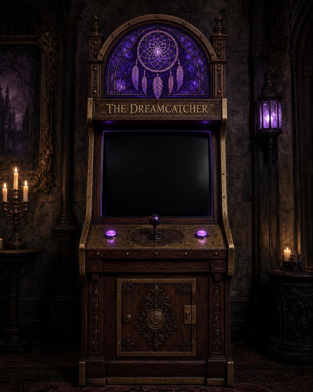 The Dreamcatcher arcade cabinet