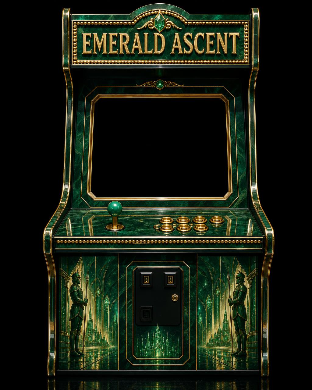 Emerald Ascent arcade cabinet