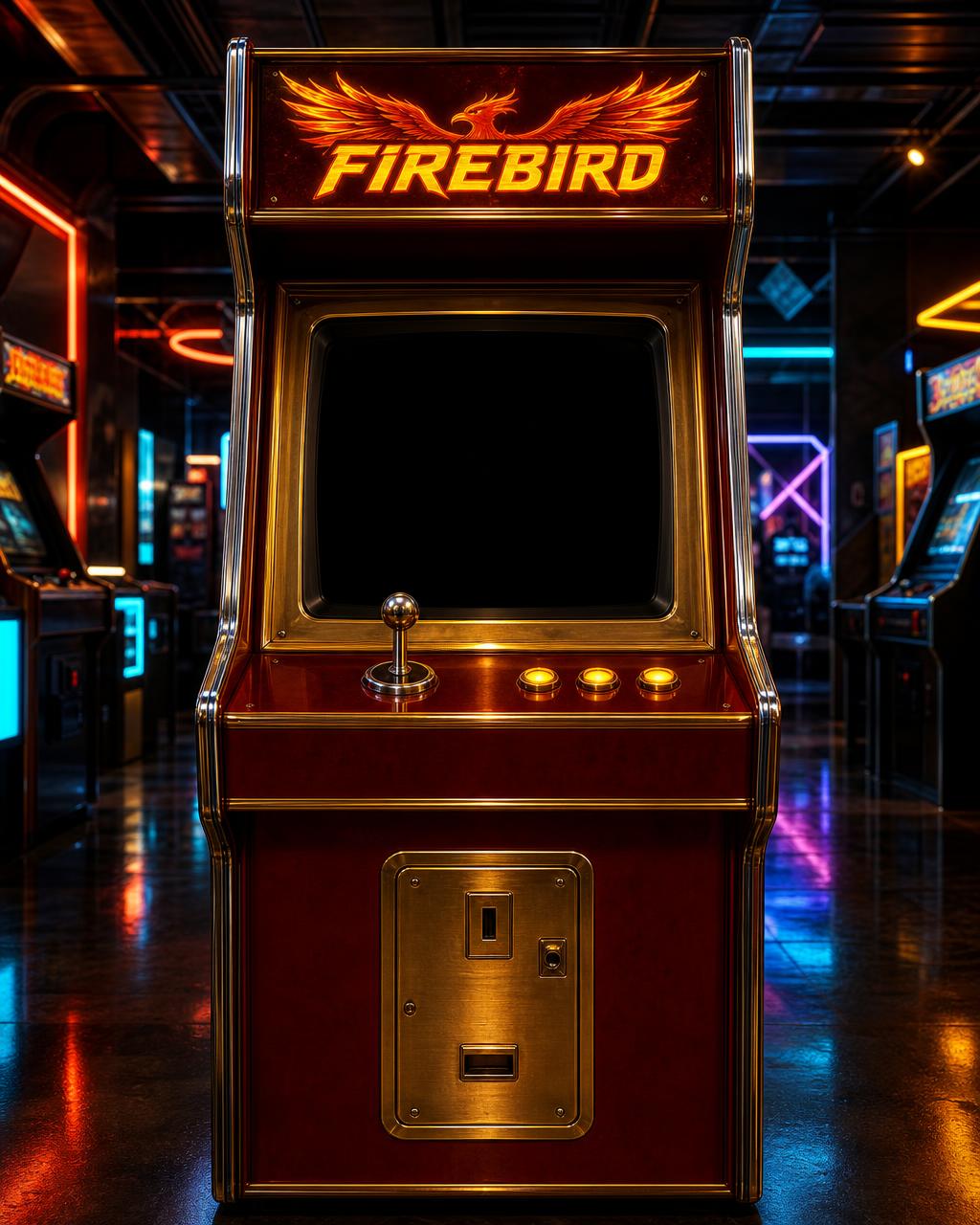 Firebird arcade cabinet