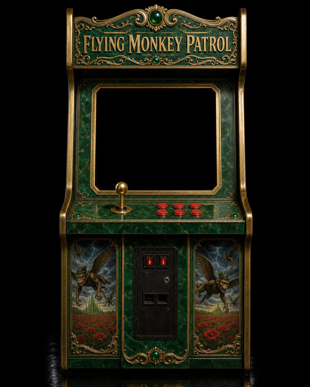 Flying Monkey Patrol arcade cabinet