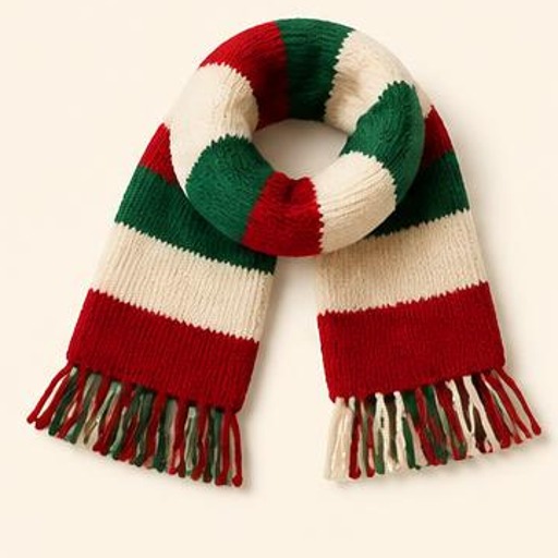 The Candy Stripe Scarf
