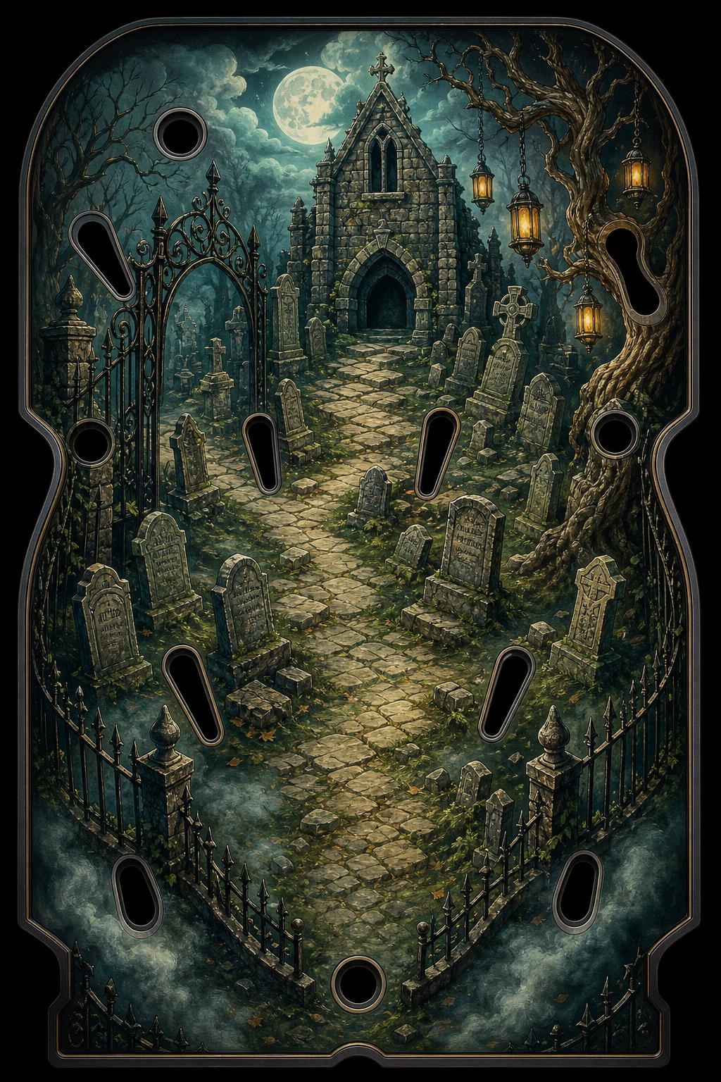 Graveyard Shift arcade cabinet