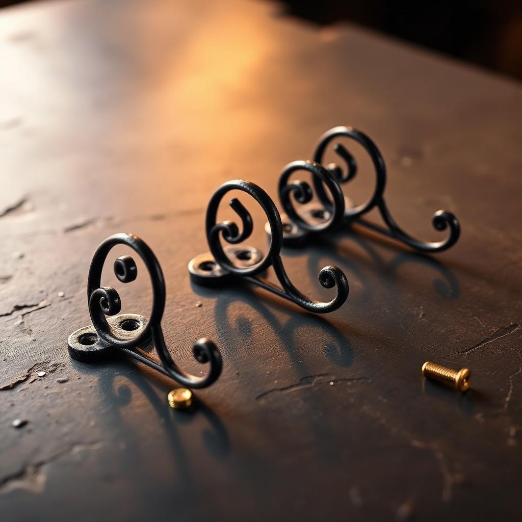 Forged Coat Hooks (3)