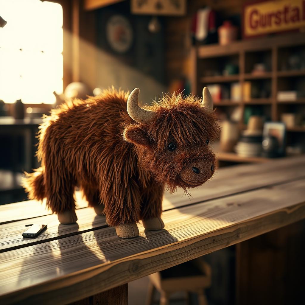 Bison Calf Plush