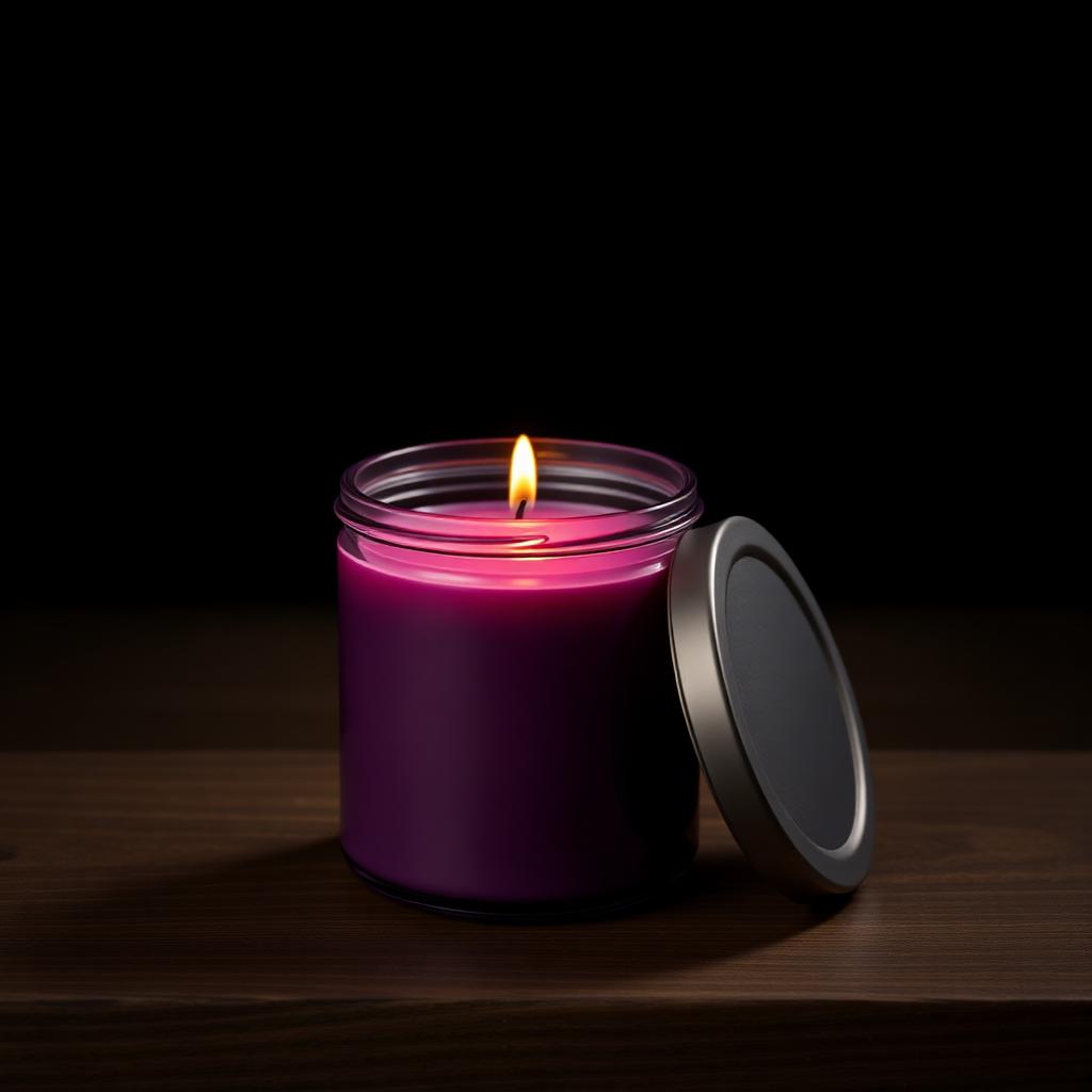 Plum & Woodsmoke Candle