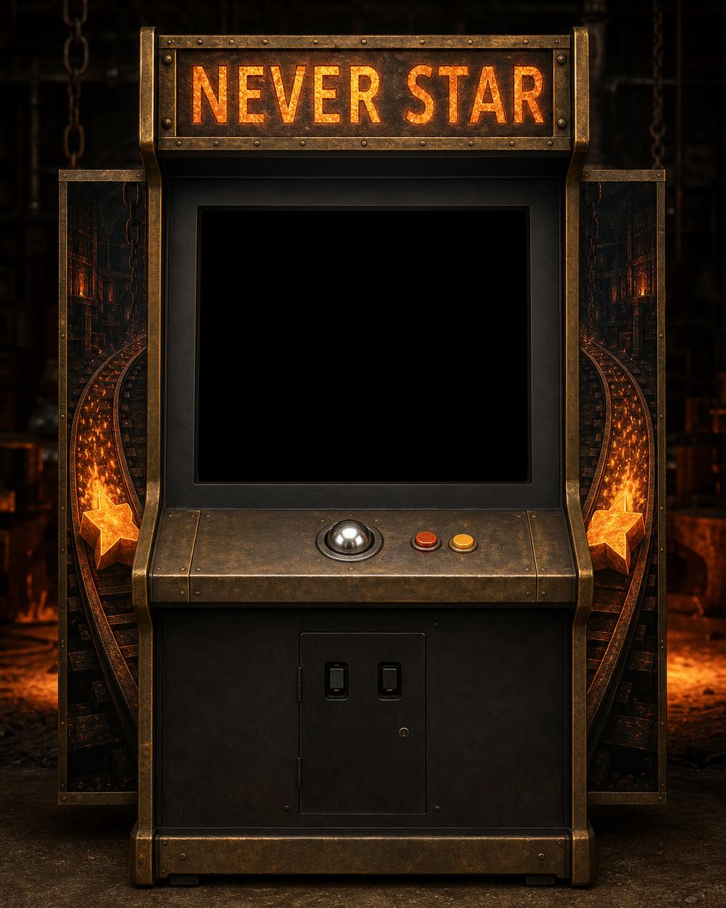 Never Star arcade cabinet