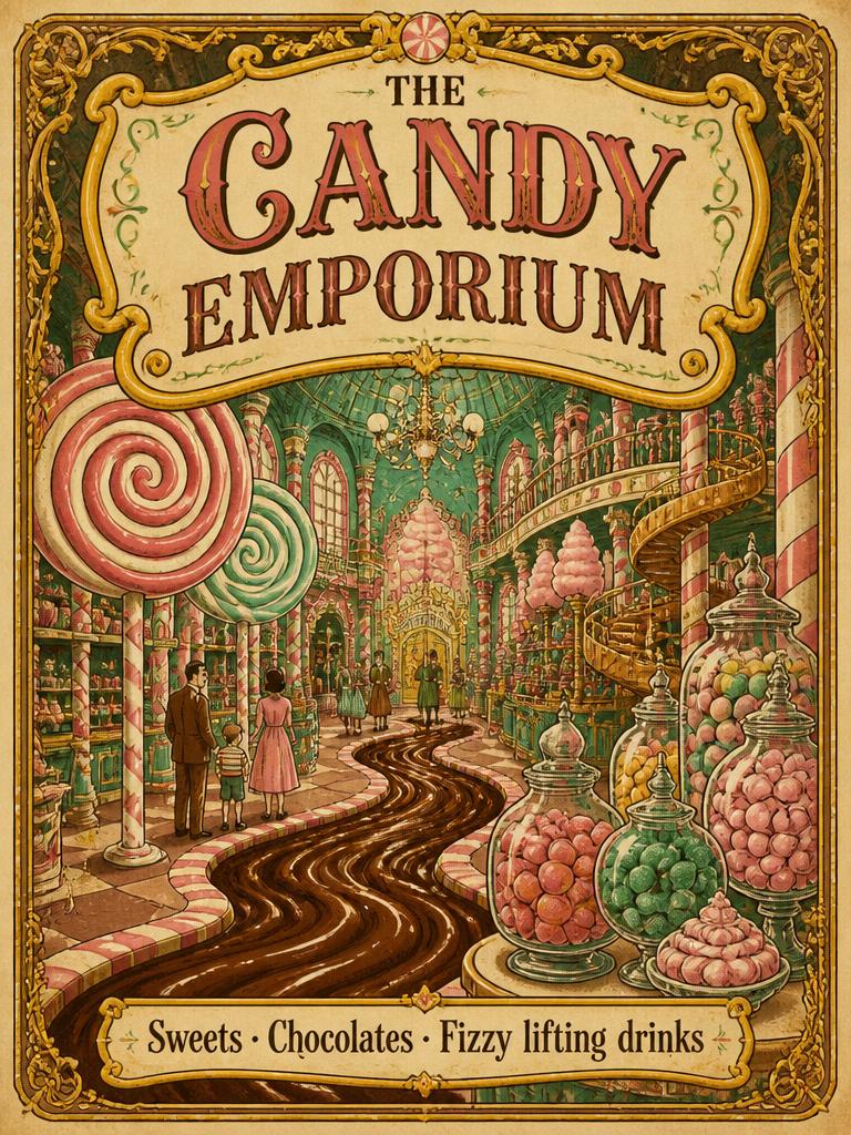 The Candy Emporium attraction poster