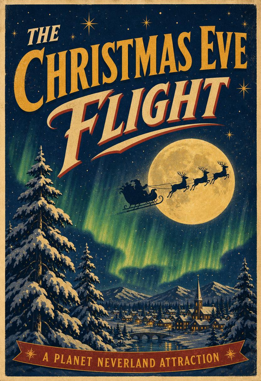 The Christmas Eve Flight attraction poster