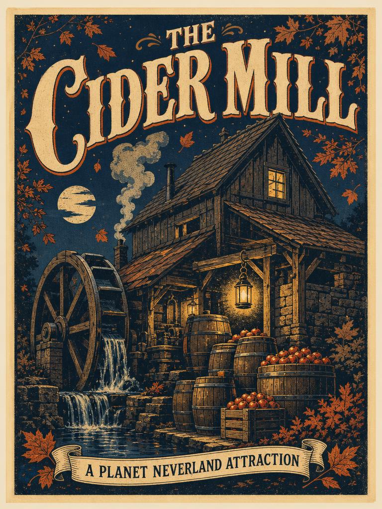 The Cider Mill attraction poster