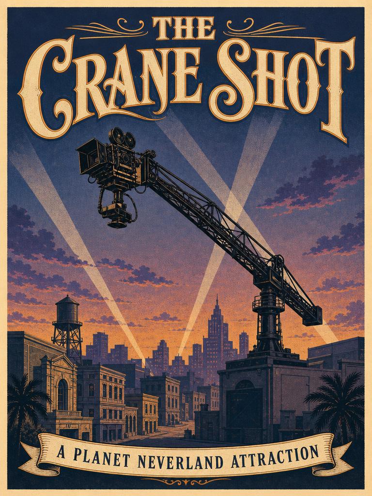 The Crane Shot attraction poster