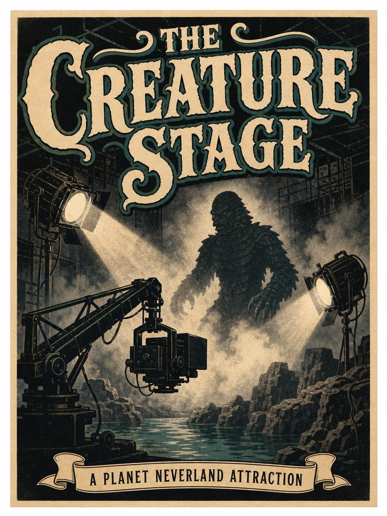 The Creature Stage attraction poster