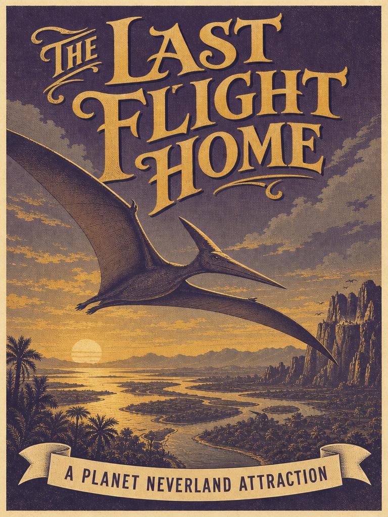 The Last Flight Home attraction poster
