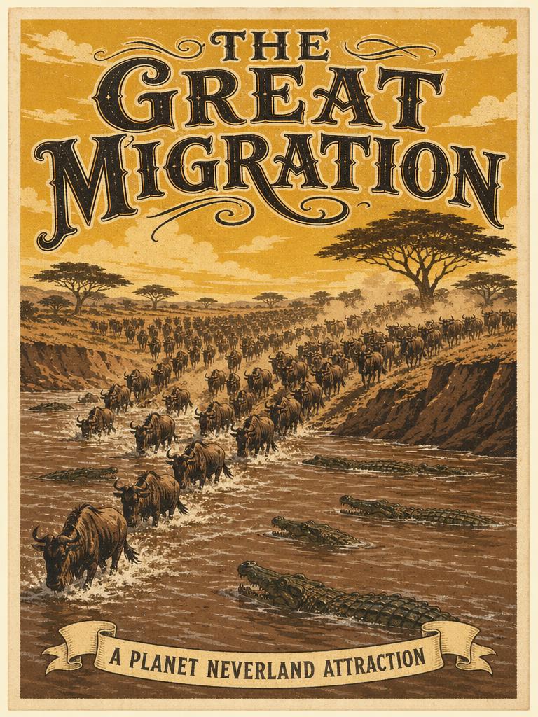 The Great Migration attraction poster