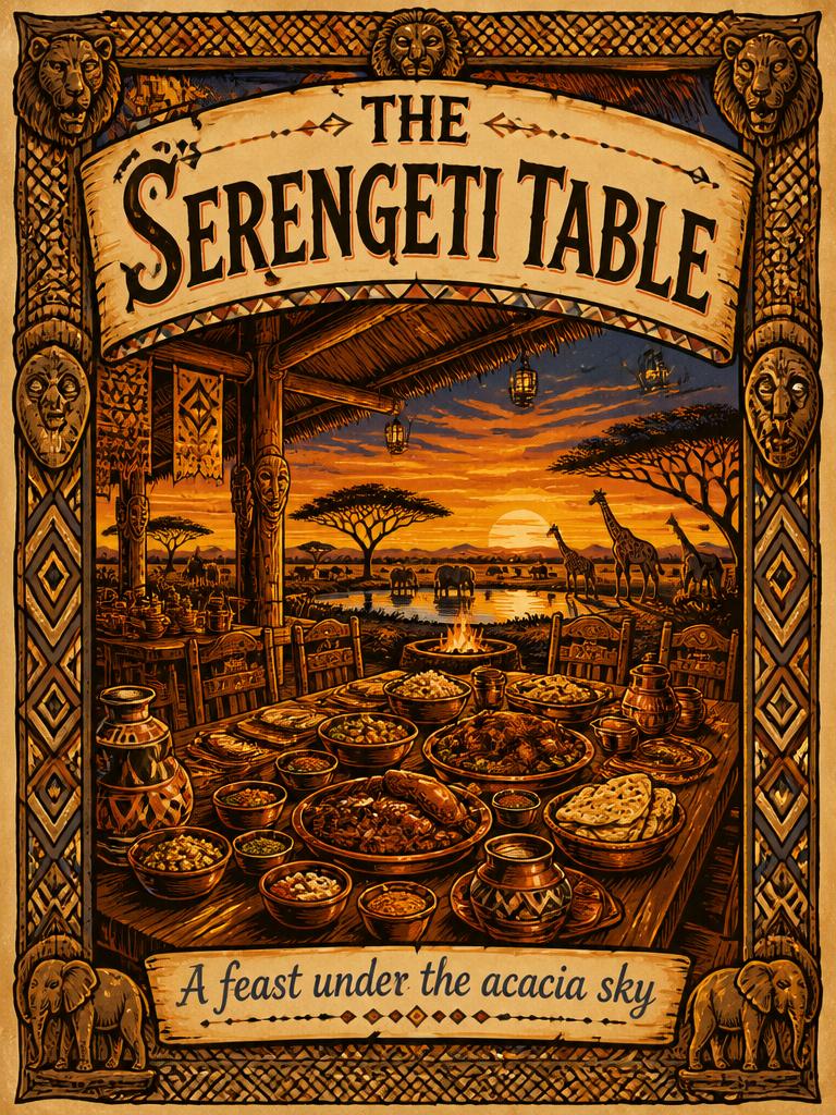 The Serengeti Table attraction poster