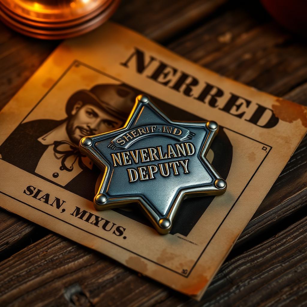 Neverland Deputy Badge