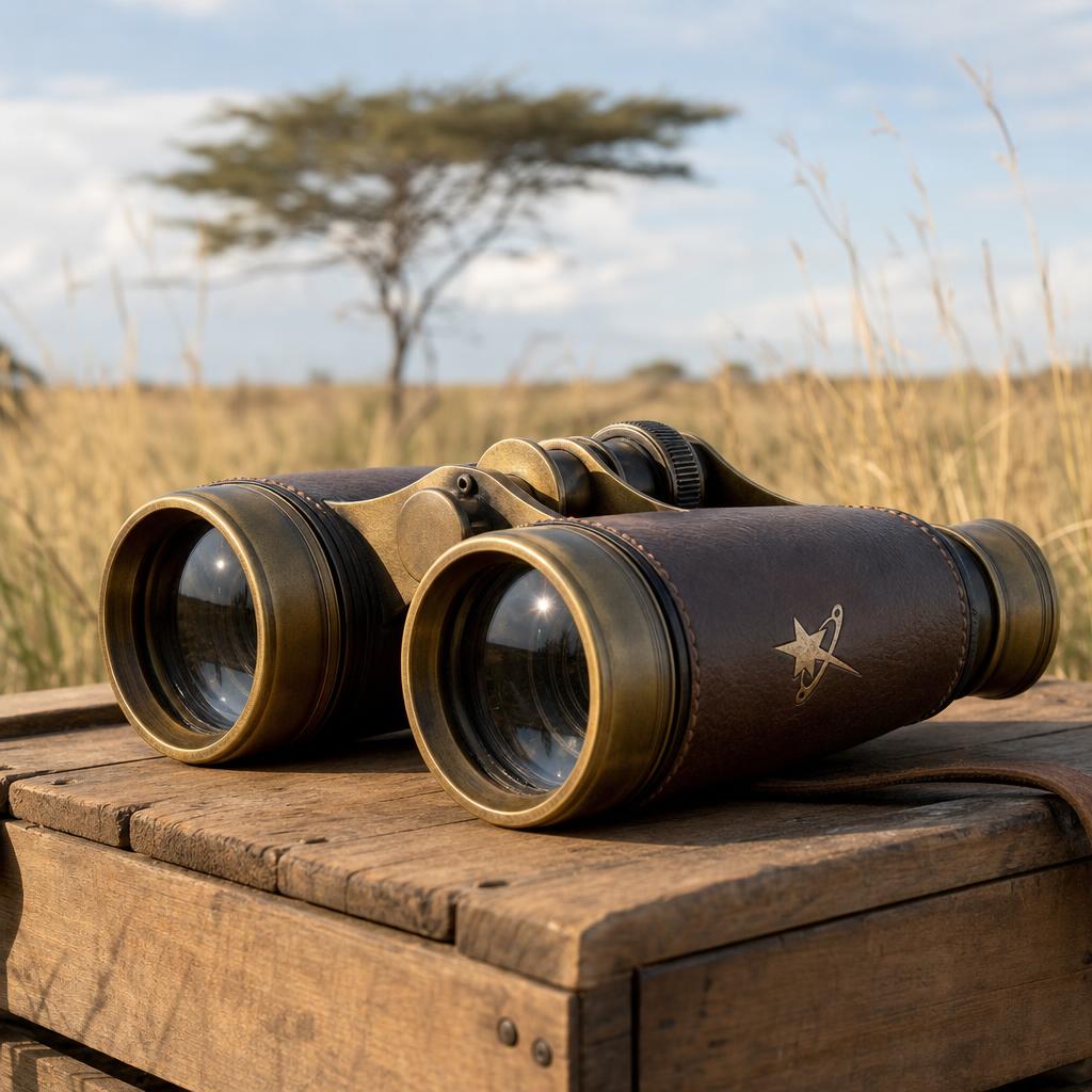 Brass Explorer Binoculars