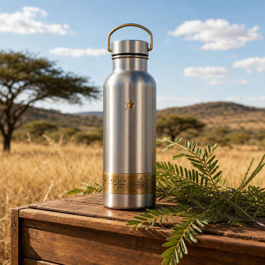 Compass-Rose Water Bottle