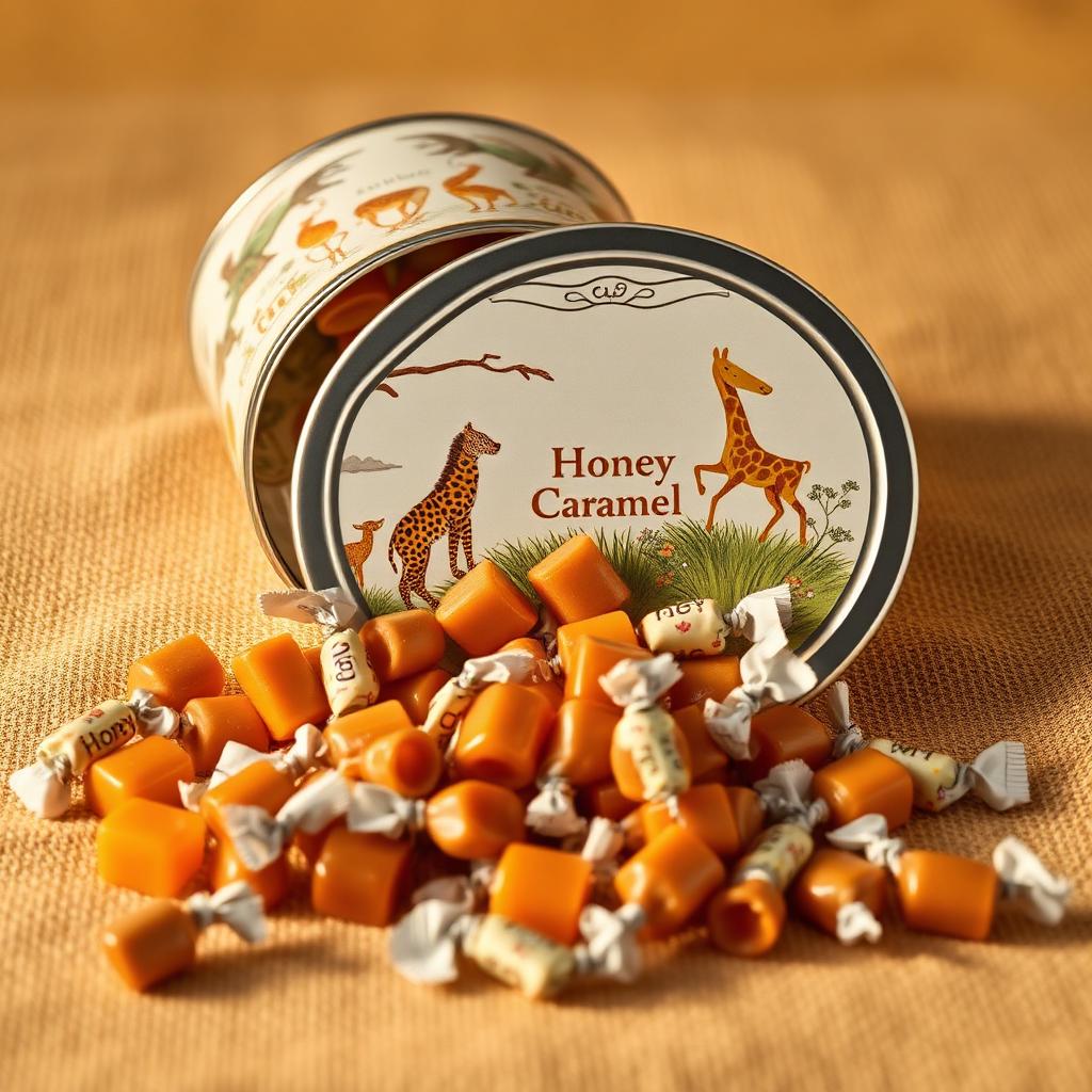 Honeybush Caramels Tin