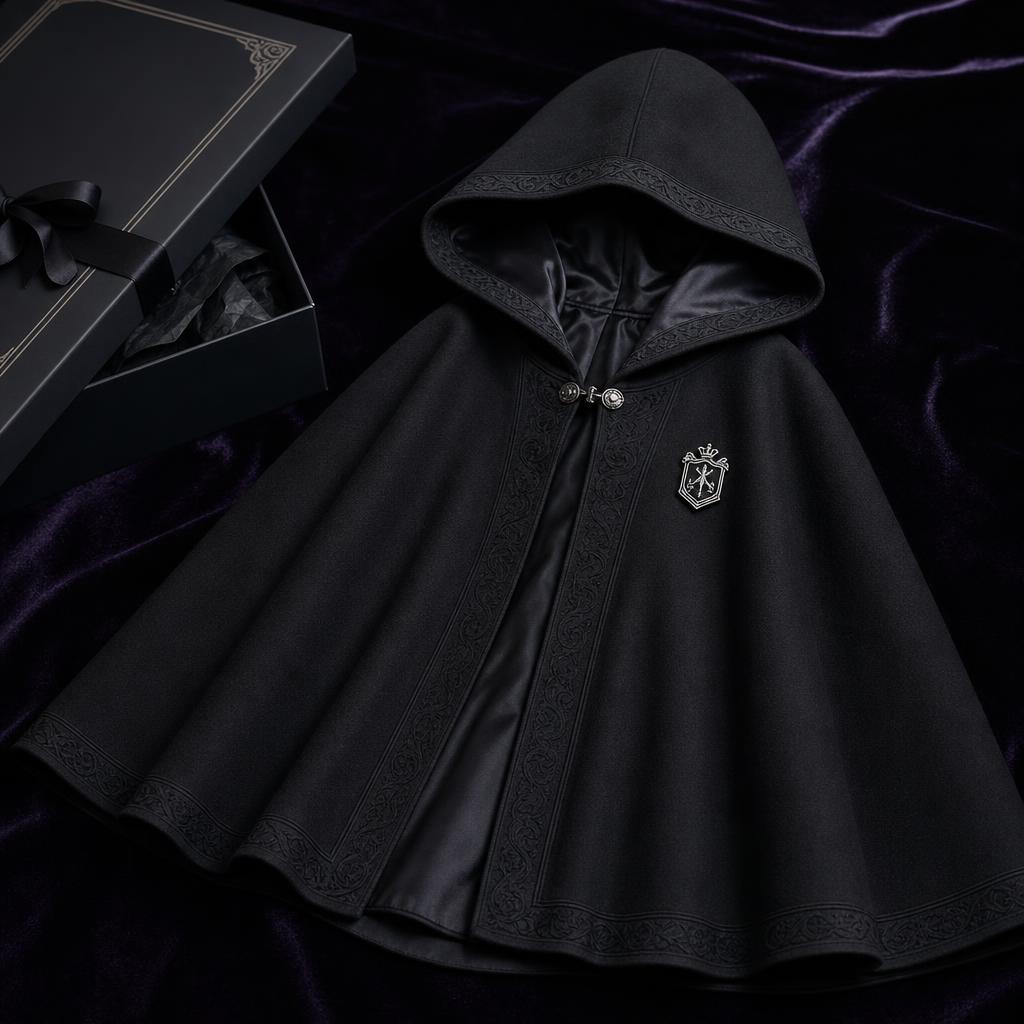 Raven's Velvet Cloak