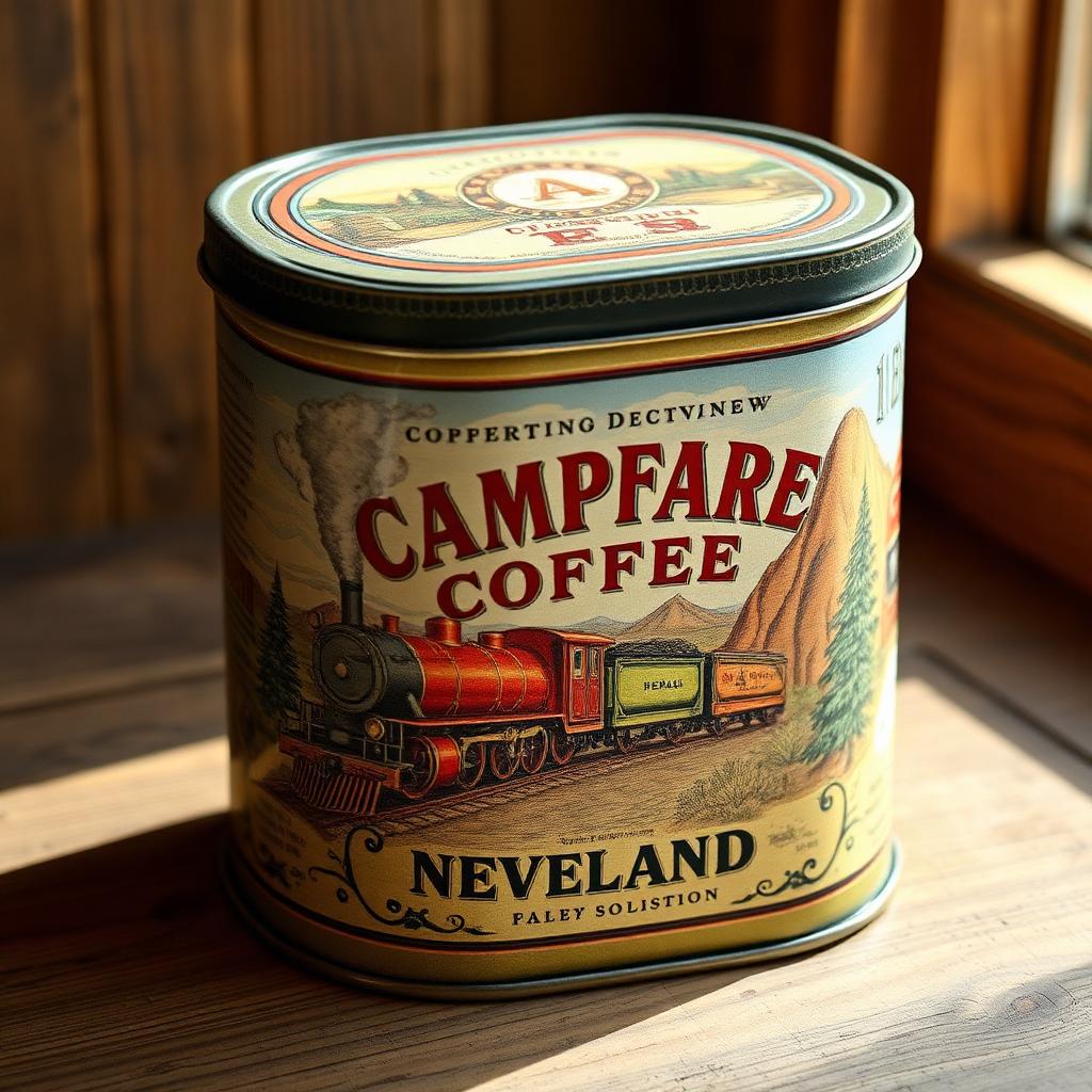 Campfire Coffee Tin