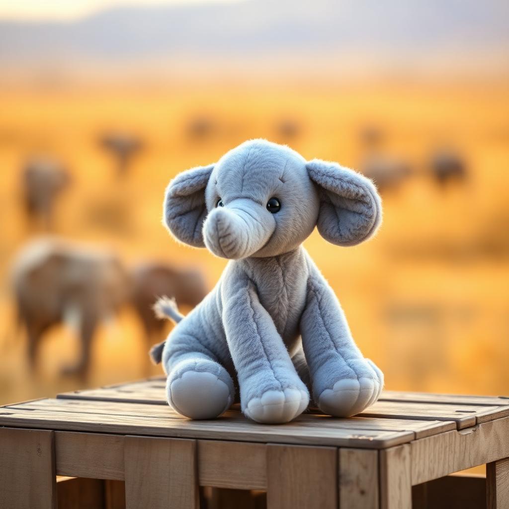 Elephant Calf Plush