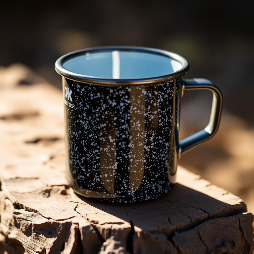 Cowpoke Enamel Cup
