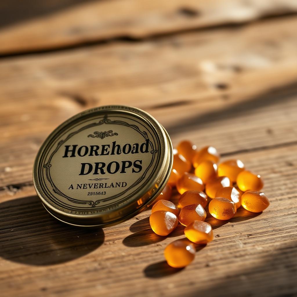 Horehound Drops Tin
