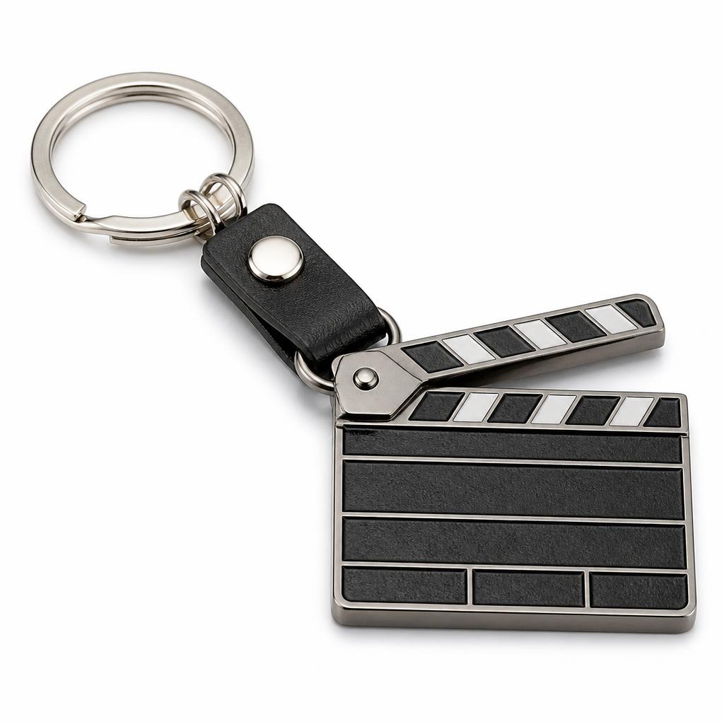 Clapperboard Keychain