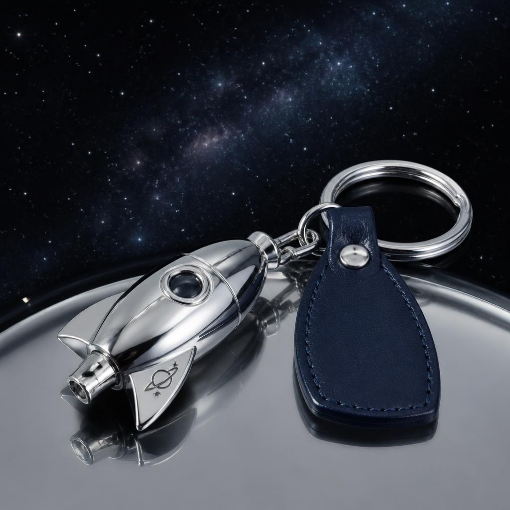 Rocket Keychain