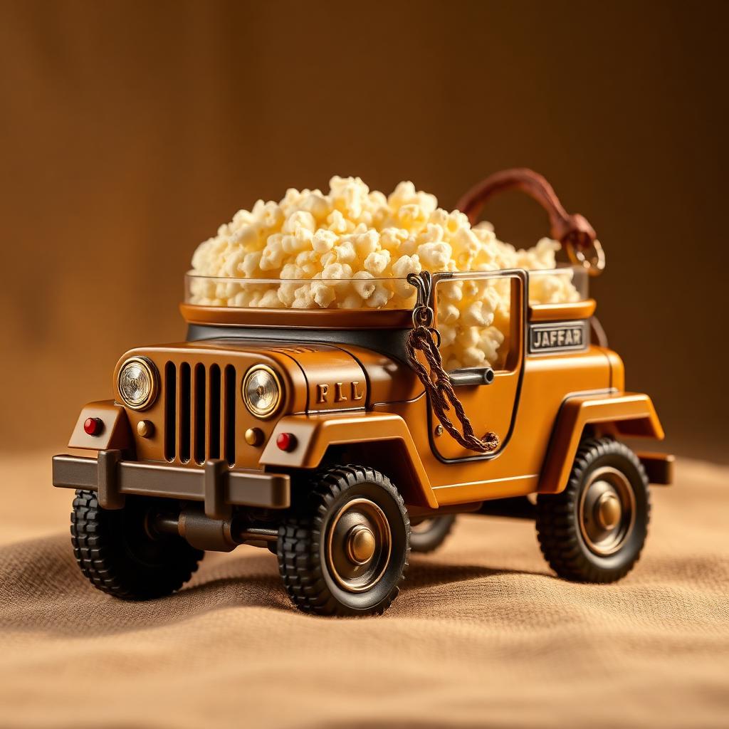 Safari Jeep Popcorn Bucket
