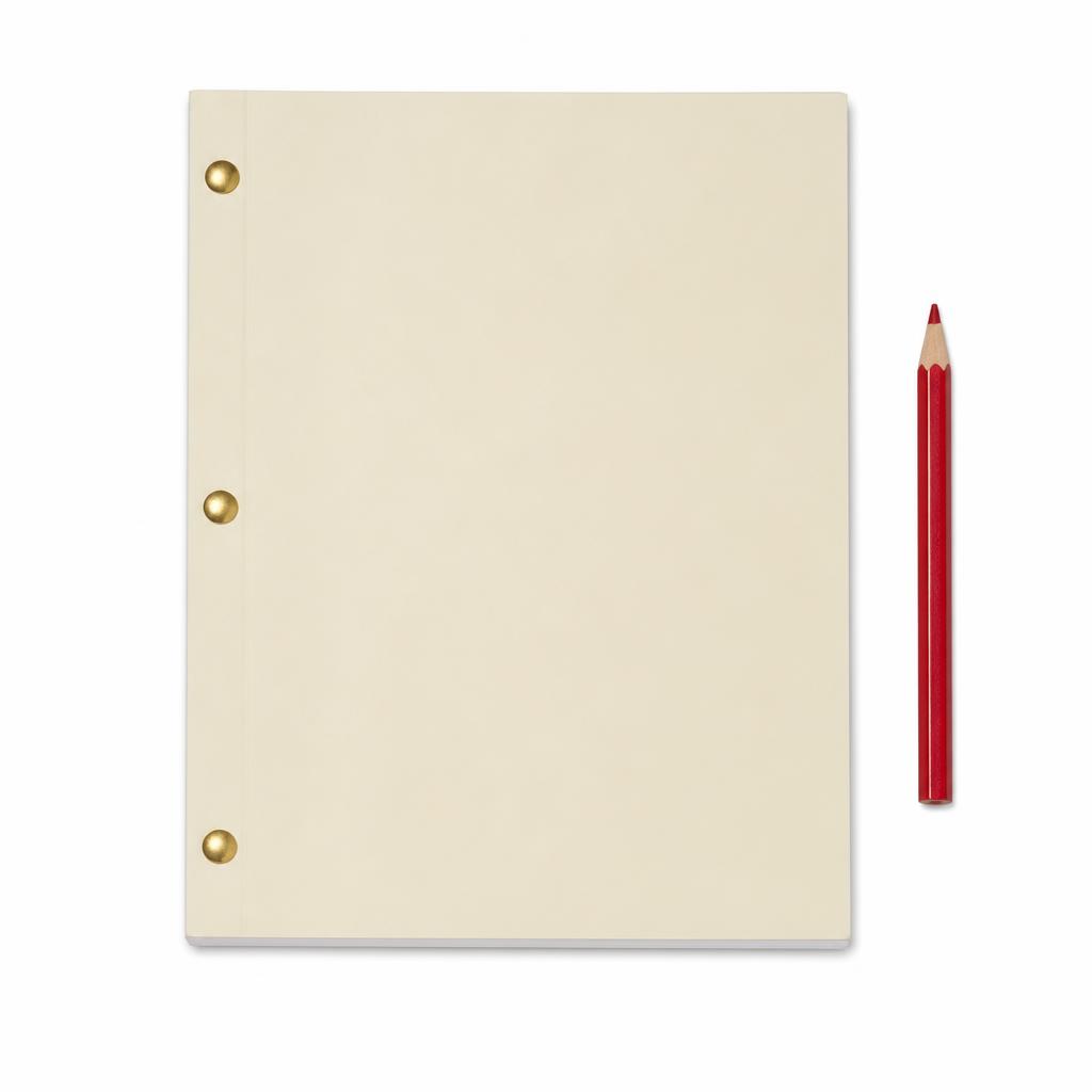 Blank Screenplay & Grease Pencil